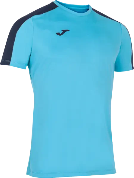 Joma Academy III Shirt- Turquoise Fluor / Dark Navy