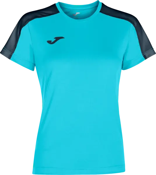 Joma Academy III Women's Shirt - Turquoise Fluor / Dark Navy