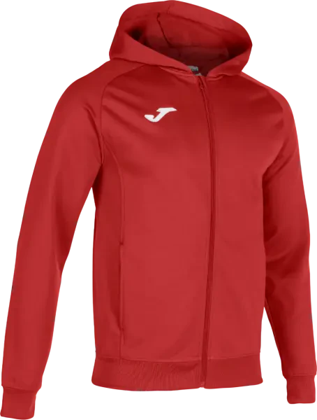 Joma Menfis Full Zip Hoodie - Red