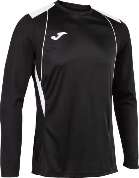Joma Championship VII Long Sleeve Shirt - Black / White