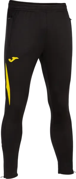 Joma Championship VII Long Pants - Black / Yellow