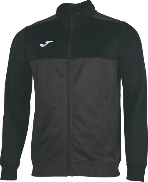 Joma Winner Full Zip Track Top - Anthracite / Black