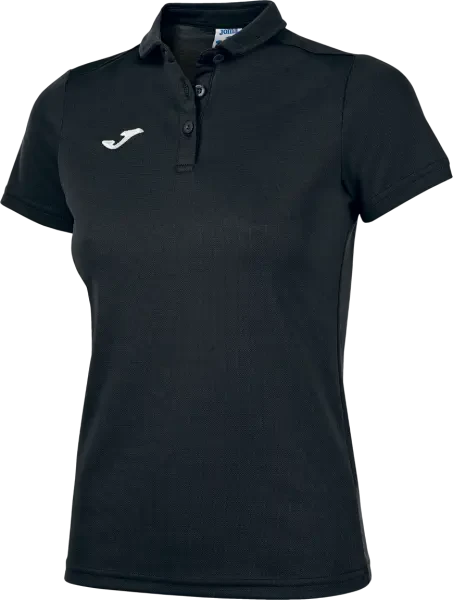 Joma Hobby Women's Polo Shirt- Black