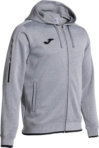 Joma Olimpiada Full Zip Hoodie - Grey