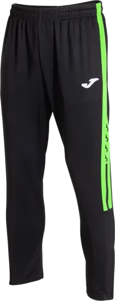 Joma Olimpiada Long Pants - Black / Fluor Green