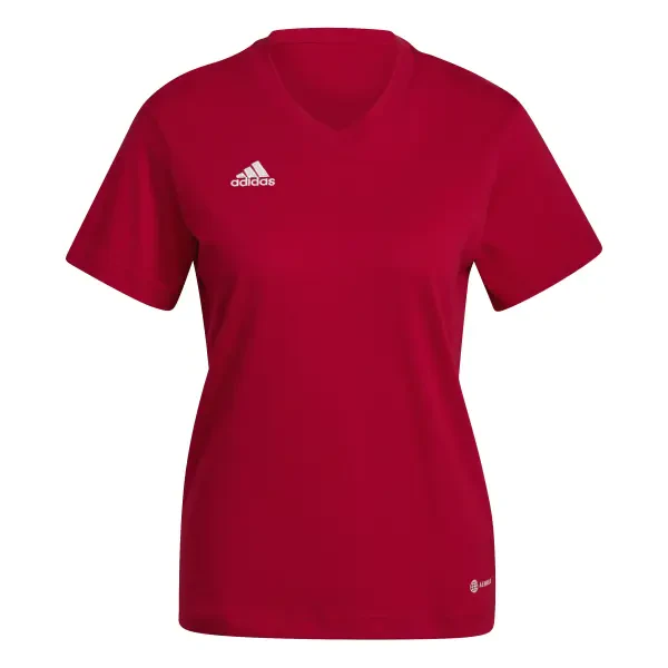 Adidas Women's Entrada 22 T-Shirt - Team Power Red