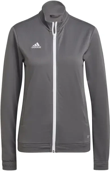 Adidas Women's Entrada 22 Full Zip Training Jacket - Team Grey Four