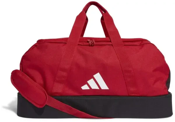 Adidas Tiro League Duffle Bag with Boot Compartment (Medium) - Team Power Red
