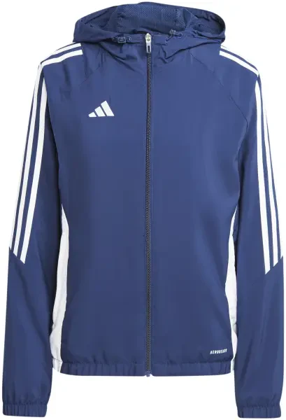 Adidas Women's Tiro 24 Windbreaker - Team Navy Blue / White