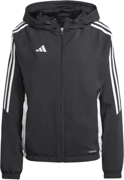 Adidas Women's Tiro 24 Windbreaker - Black / White