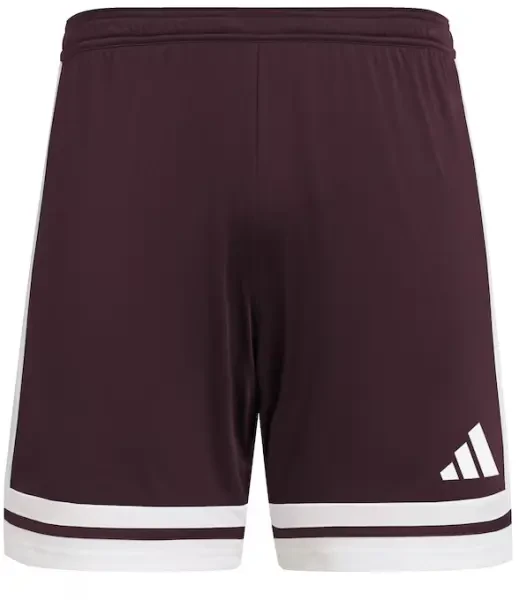 Adidas Squadra 25 Shorts - Team Maroon / White
