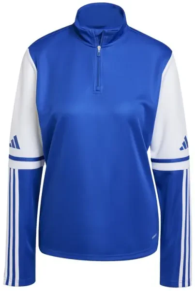 Adidas Women's Squadra 25 1/4 Zip Training Top - Team Royal Blue / White