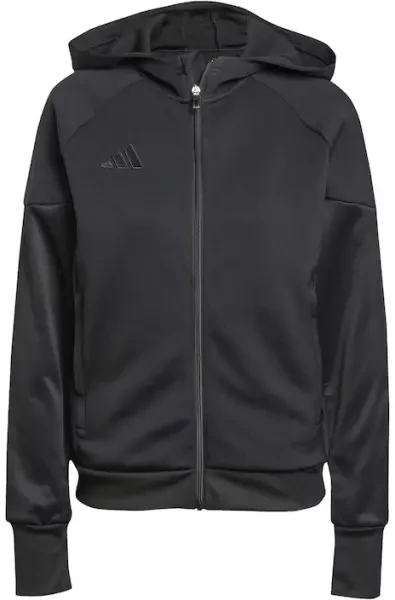 Adidas Women's Tiro 25 Travel Full Zip Hoodie - Black
