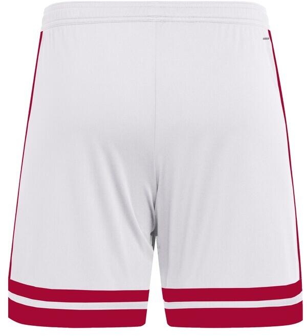 Adidas Squadra 25 Shorts White Team Power Red