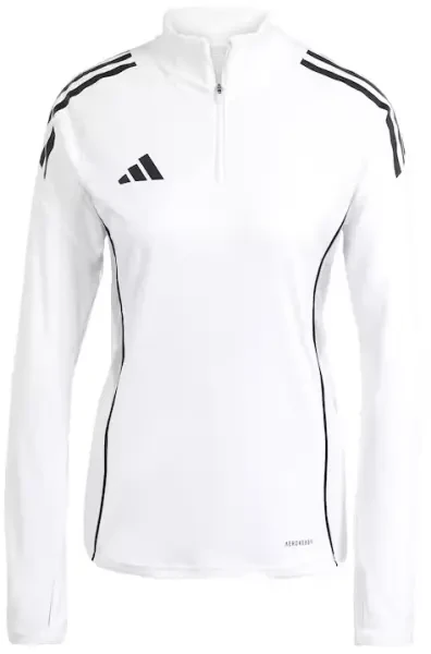 Adidas Women's Tiro 25 Competition 1/4 Zip Training Top - White