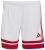 Adidas Women's Squadra 25 Shorts - White / Team Power Red