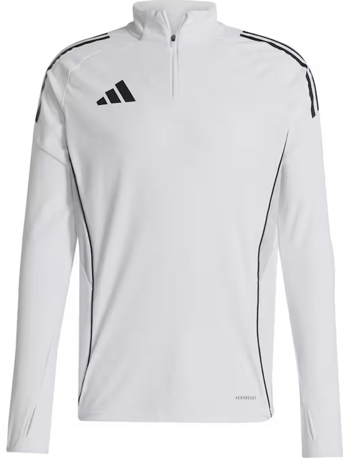 Adidas Tiro 25 Competition 1/4 Zip Training Top - White - Total