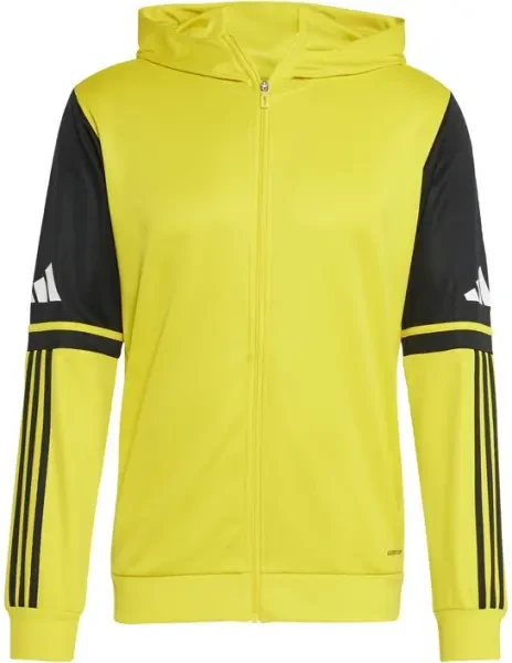 Adidas Squadra 25 Full Zip Hoodie - Team Yellow / Black