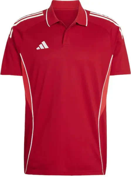 Adidas Tiro 25 Competition Polo Shirt - Team Power Red / Pure Ruby