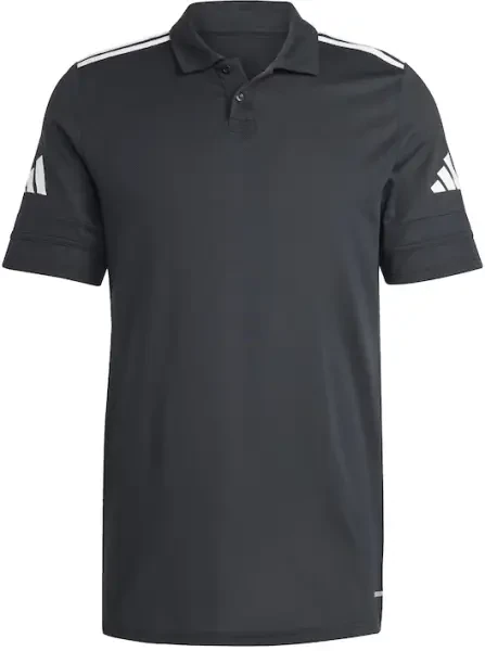 Adidas Squadra 25 Cotton Polo Shirt - Black / White