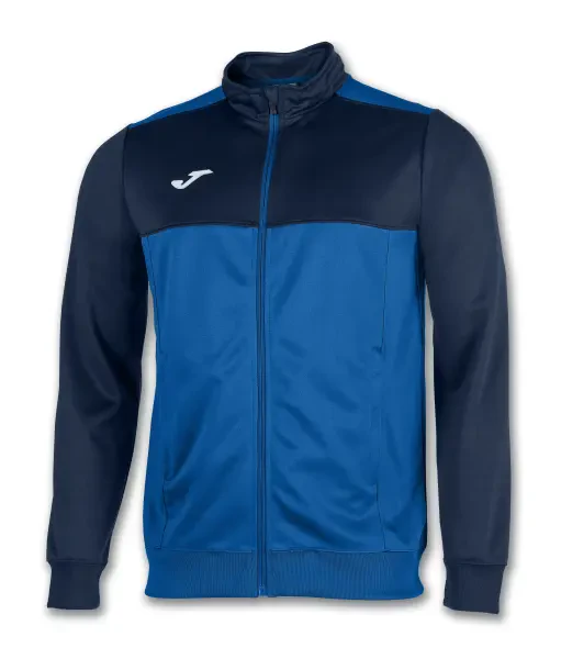 Joma Winner Full Zip Track Top - Royal / Dark Navy