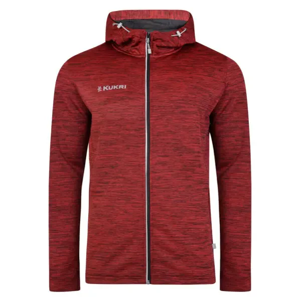 Kukri Full Zip Hoodie - Scarlet Red