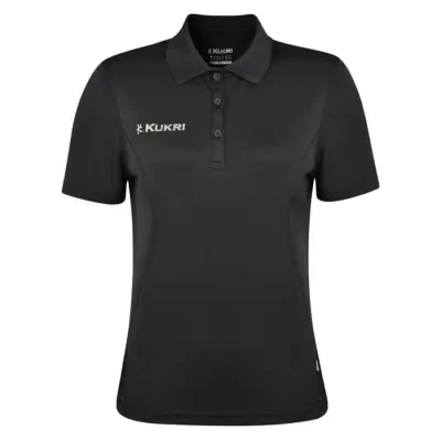 Kukri Womens Polo Shirt - Black