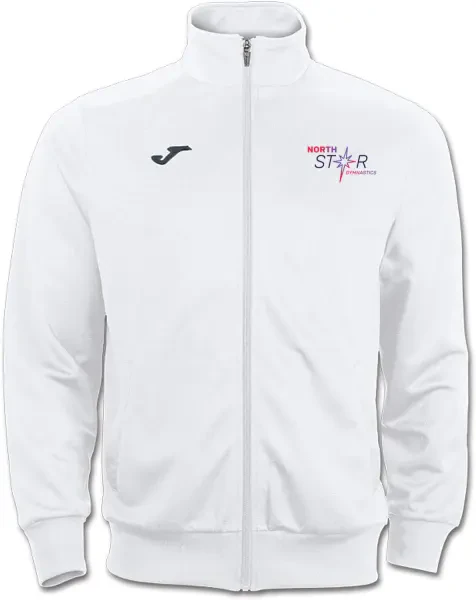 North Star Gymnastics Track Top - White