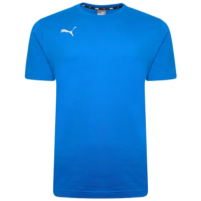 Puma teamGOAL Casuals T-Shirt - Electric Blue