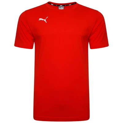 Puma teamGOAL Casuals T-Shirt - Puma Red