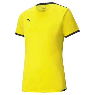 Puma teamLIGA Women's Jersey - Cyber Yellow