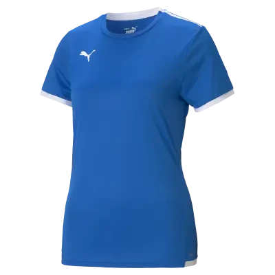 Puma teamLIGA Women's Jersey - Electric Blue Lemonade