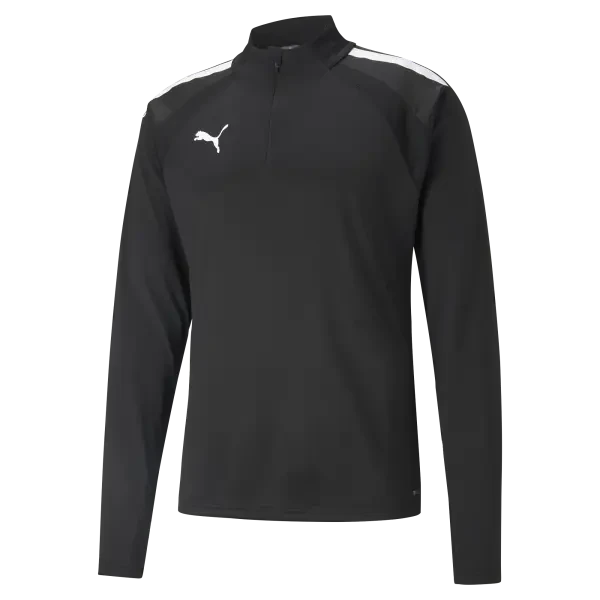 Puma teamLIGA 1/4 Zip Training Top - Puma Black/Puma White