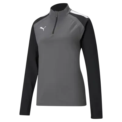 Puma teamLIGA Women's 1/4 Zip Training Top - Smoked Pearl