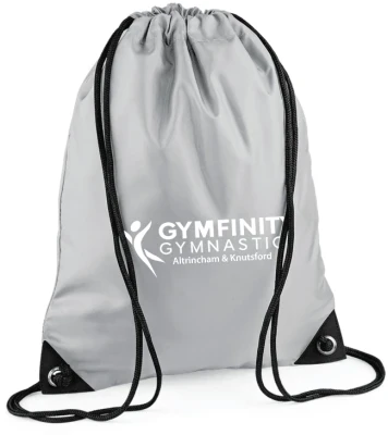 Gymfinity Gymnastics Grey Bag