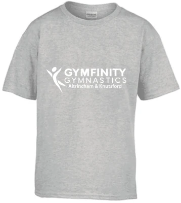 Gymfinity Gymnastics T-Shirt - Grey