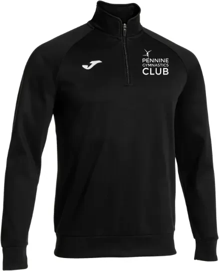 Pennine Gymnastics Club Performance 1/4 Zip - Black