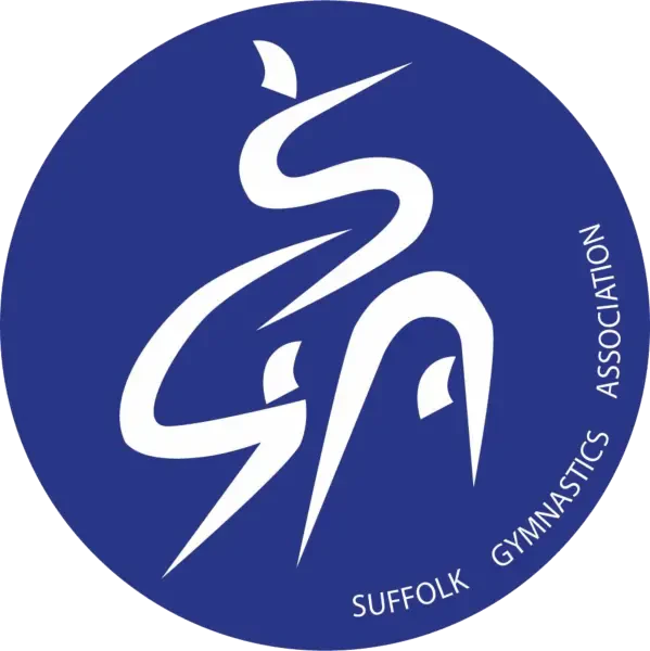 Suffolk Gymnastics Association - Printed Badge/ Front