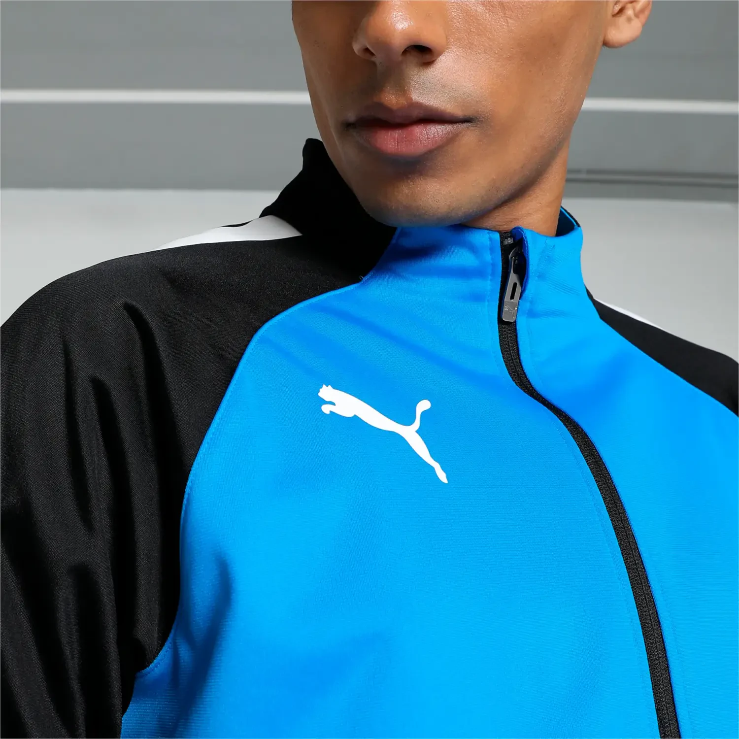 Puma Team Liga 25 Training Jacket - Electric Blue Lemonade/Puma