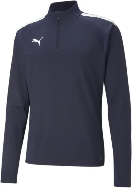 Puma teamLIGA 1/4 Zip Training Top - Peacoat / White