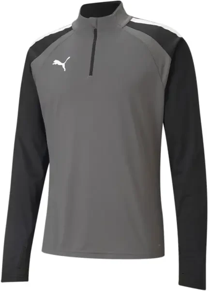 Puma teamLIGA 1/4 Zip Training Top - Smoked Pearl / Puma White