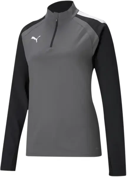 Puma teamLIGA Women's 1/4 Zip Training Top - Smoked Pearl
