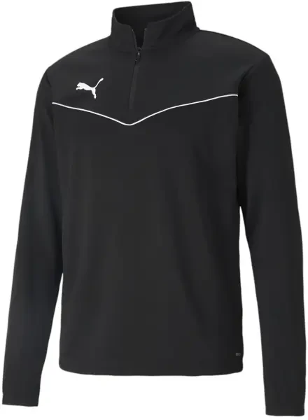 Puma teamRISE 1/4 Zip Training Top - Puma Black / White